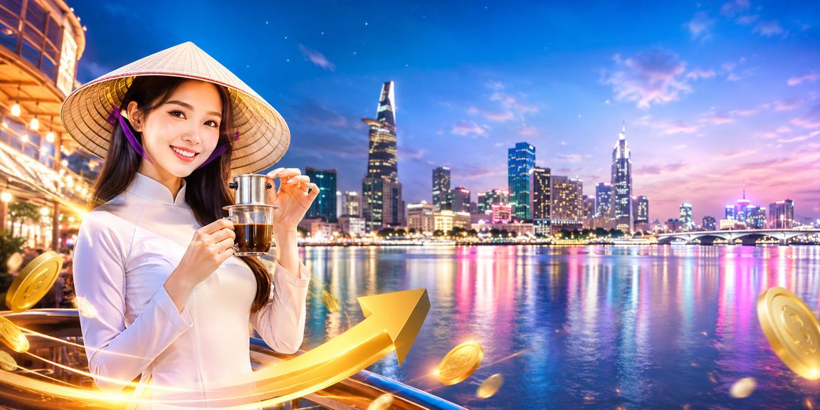 Người dùng TP Hồ Chí Minh đội nón lá kiểm tra hoàn tiền và đánh giá ưu đãi trên điện thoại